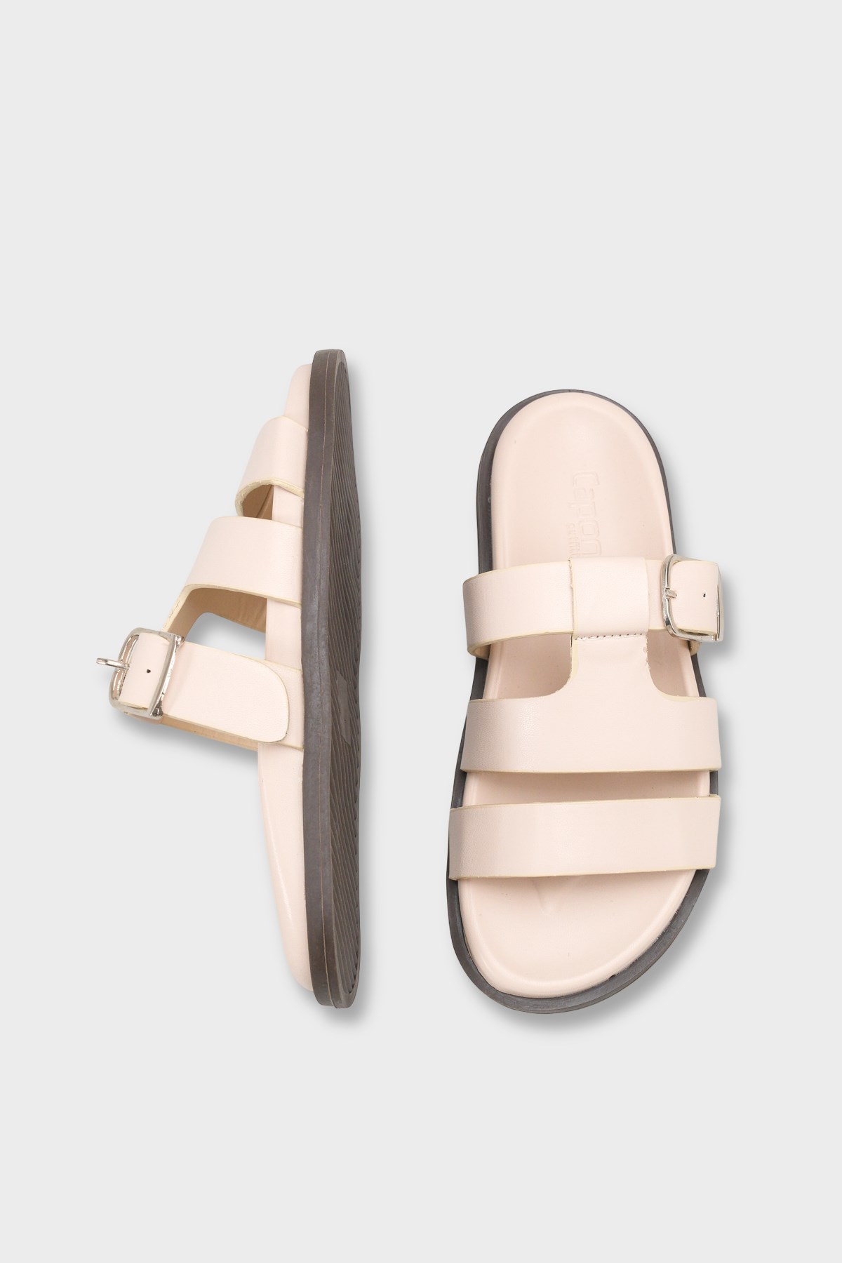 Capone Outfitters 6100 Women Beige Sandal