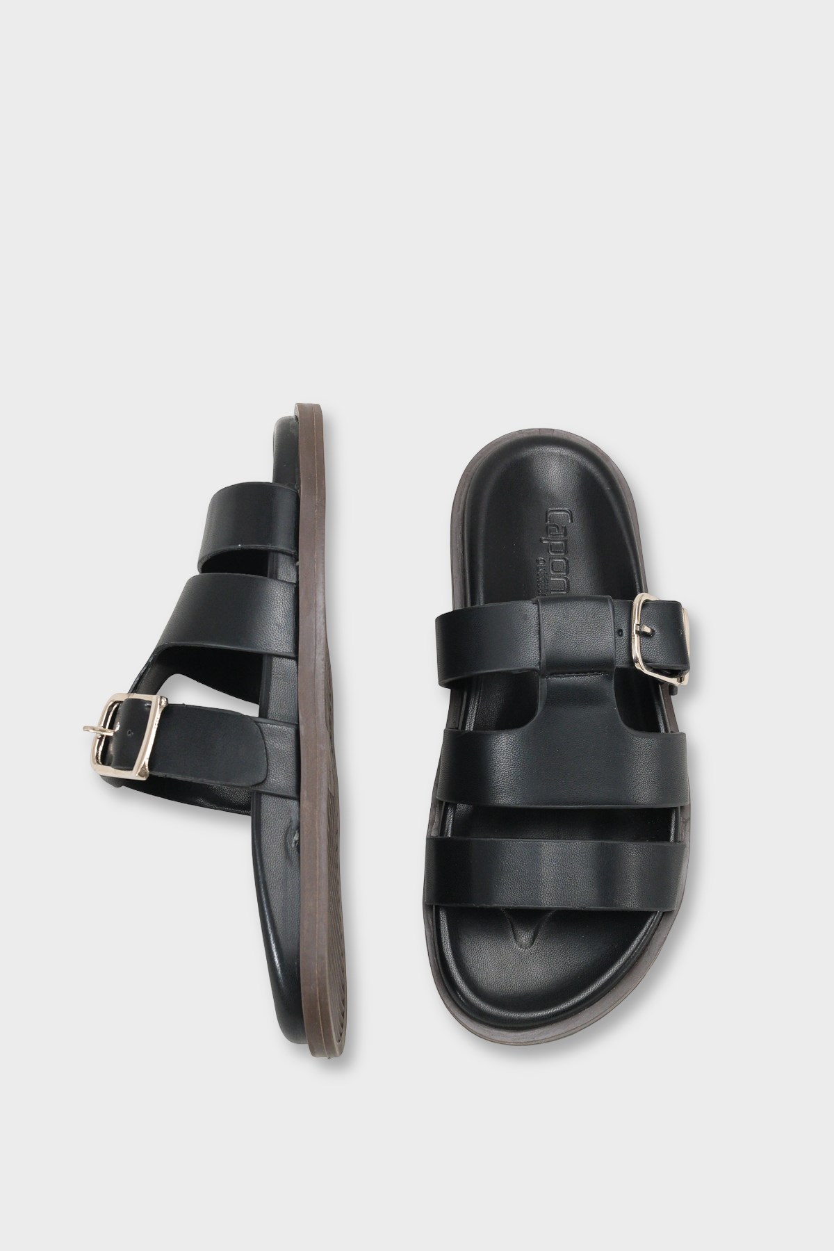 Capone Outfitters 6100 Women Black Sandal