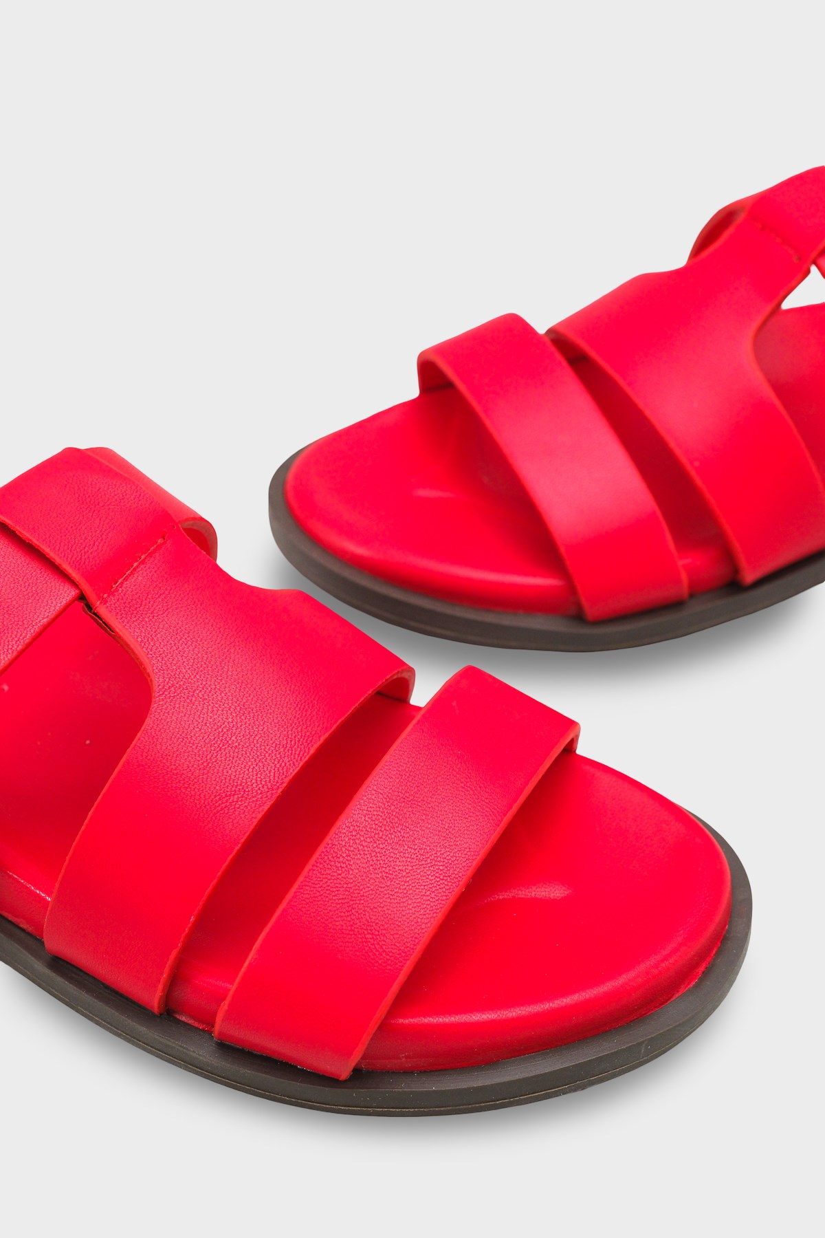 Capone Outfitters 6100 Women Red Sandal