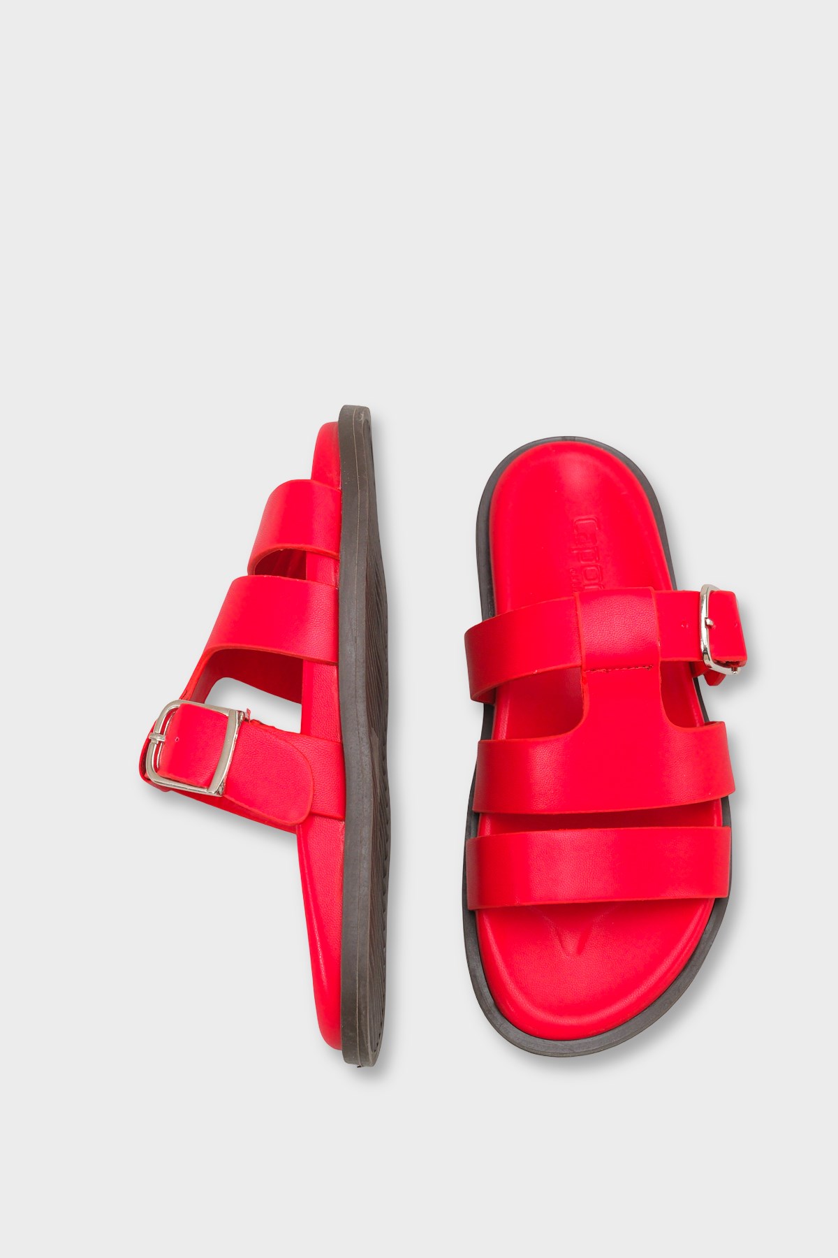 Capone Outfitters 6100 Women Red Sandal