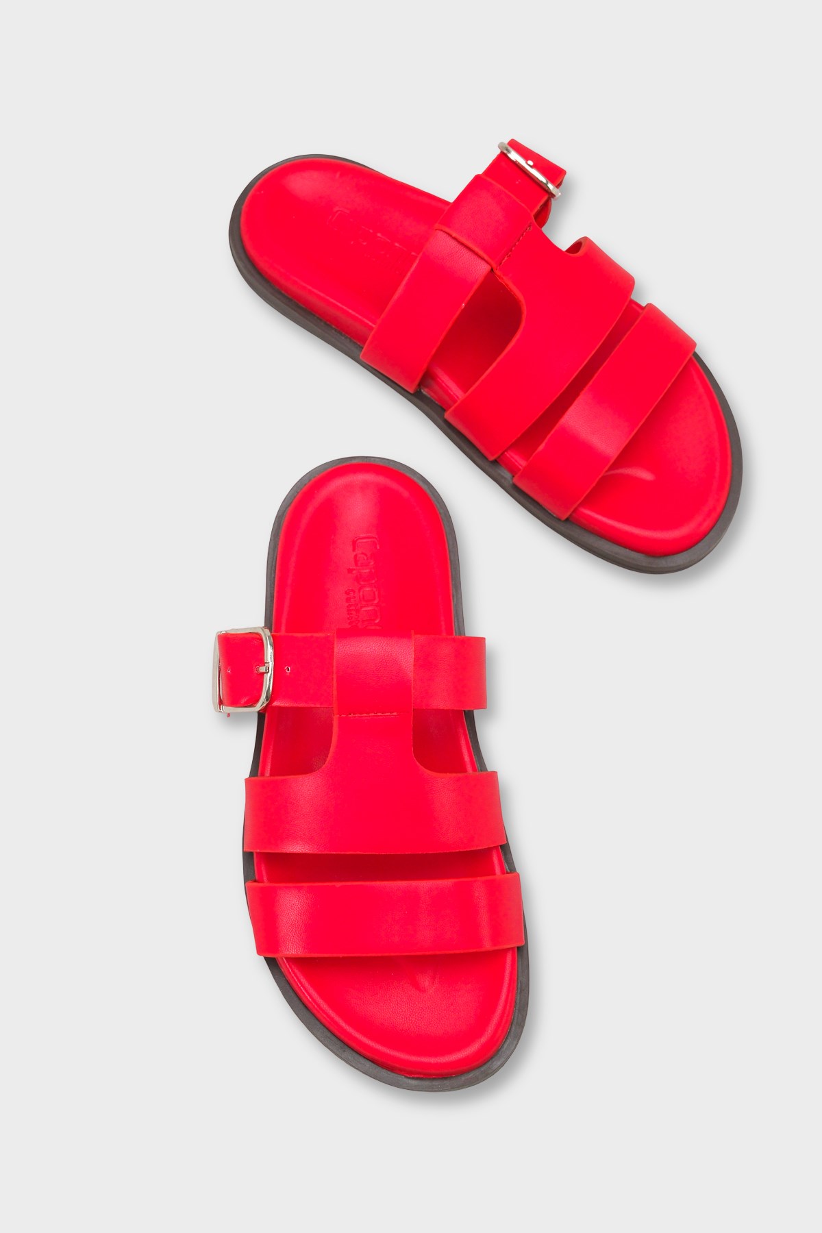 Capone Outfitters 6100 Women Red Sandal