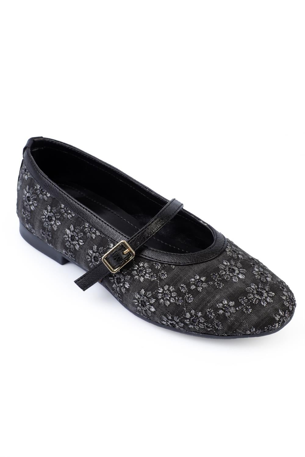 Capone Outfitters 620 Women Black Ballerina