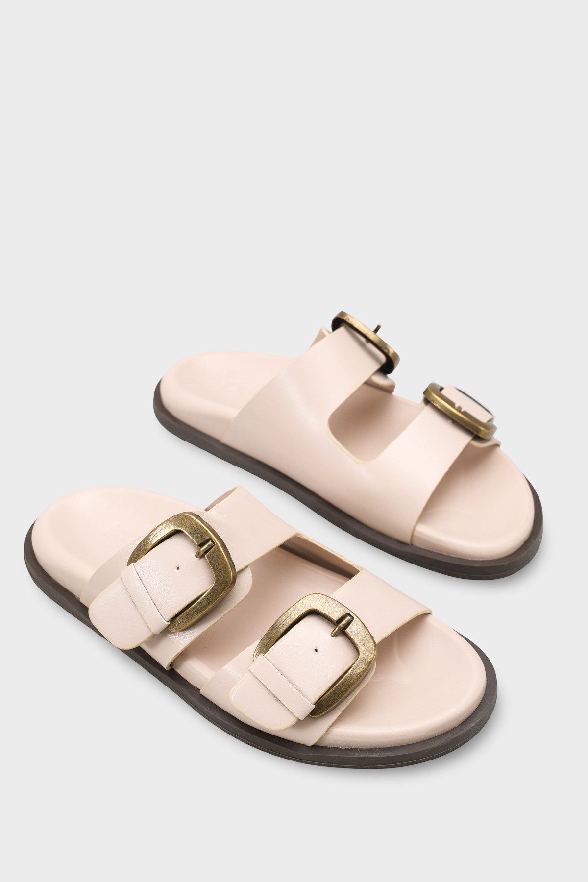 Capone Outfitters 6600 Women Beige Sandal