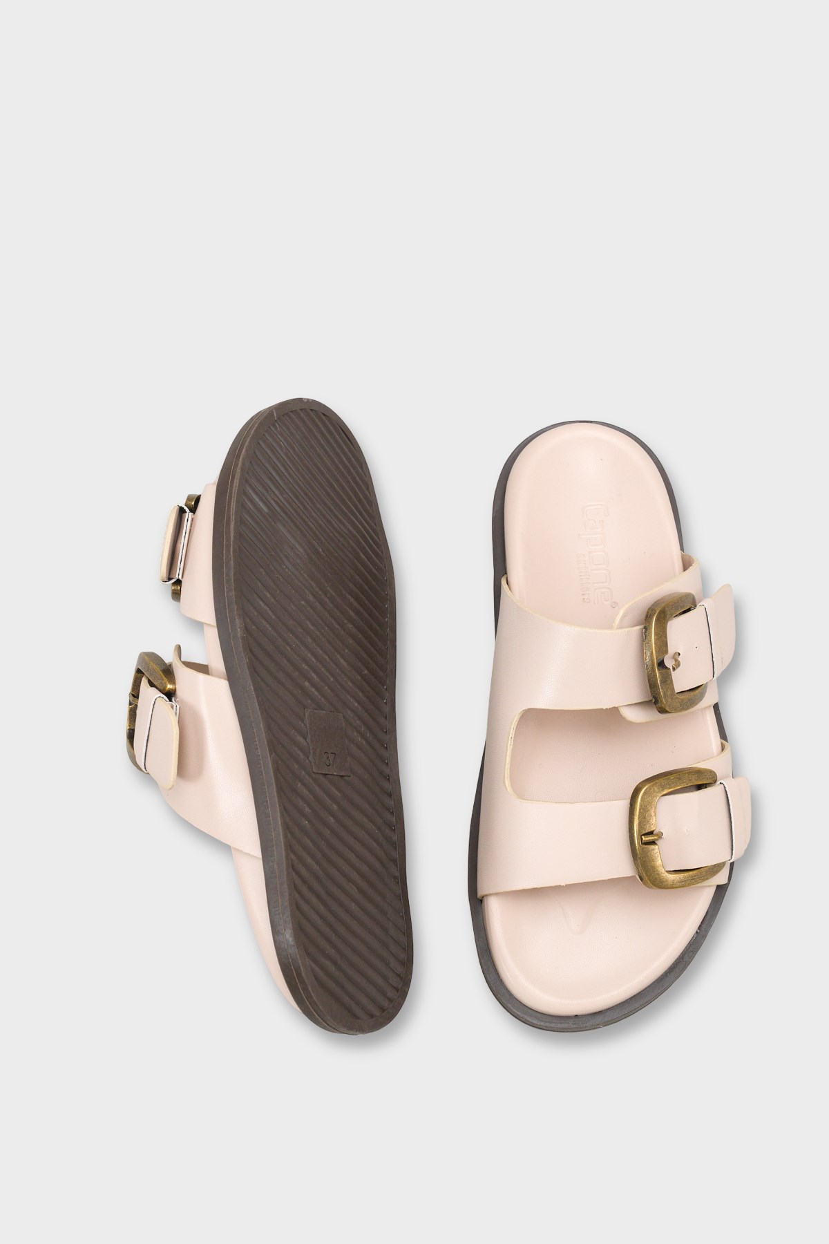 Capone Outfitters 6600 Women Beige Sandal