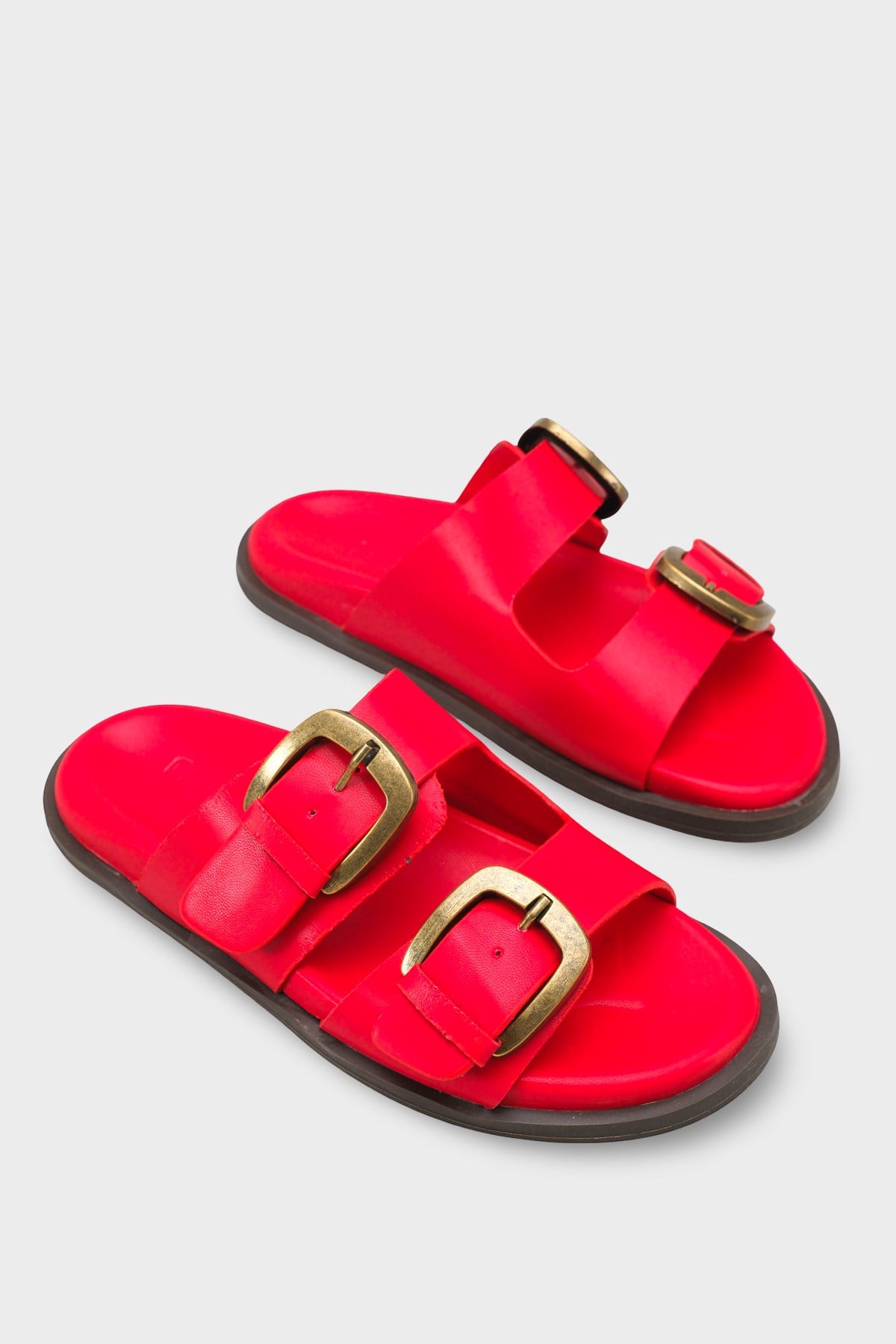 Capone Outfitters 6600 Women Red Sandal