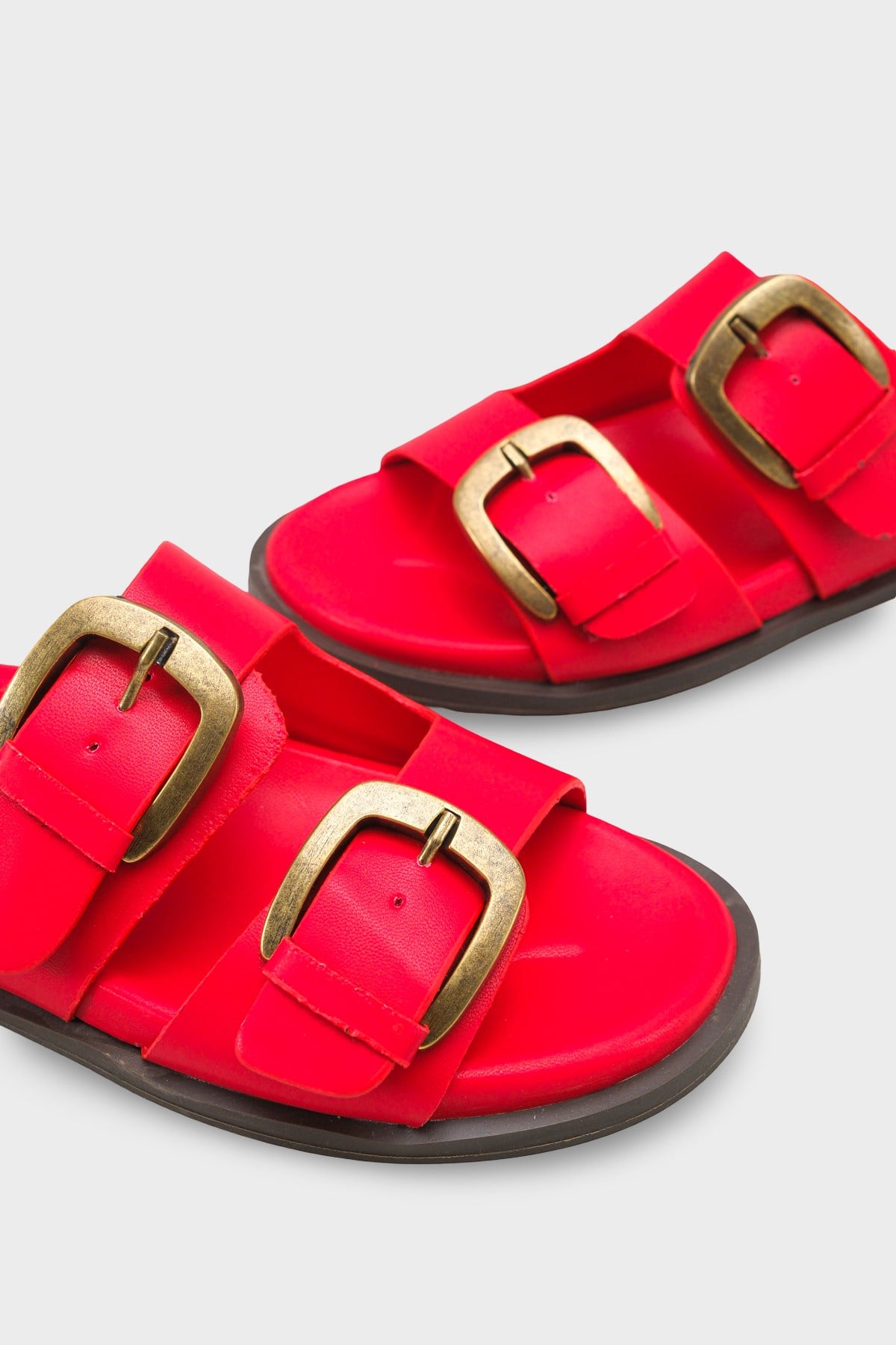 Capone Outfitters 6600 Women Red Sandal