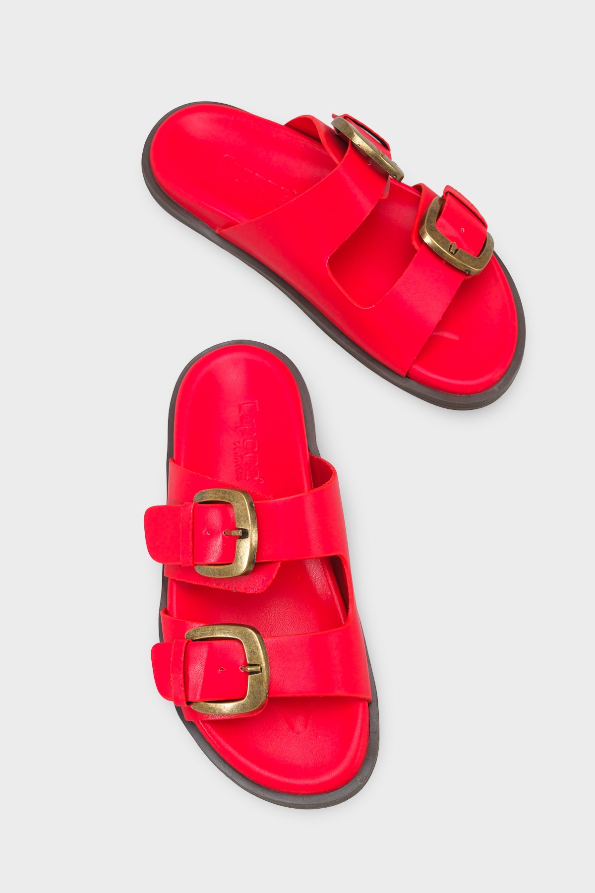 Capone Outfitters 6600 Women Red Sandal