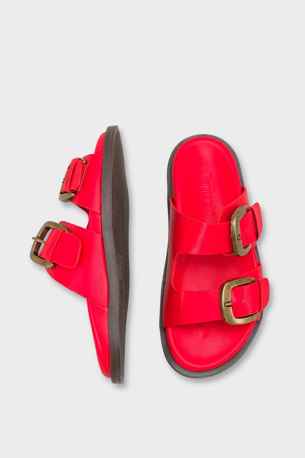 Capone Outfitters 6600 Women Red Sandal