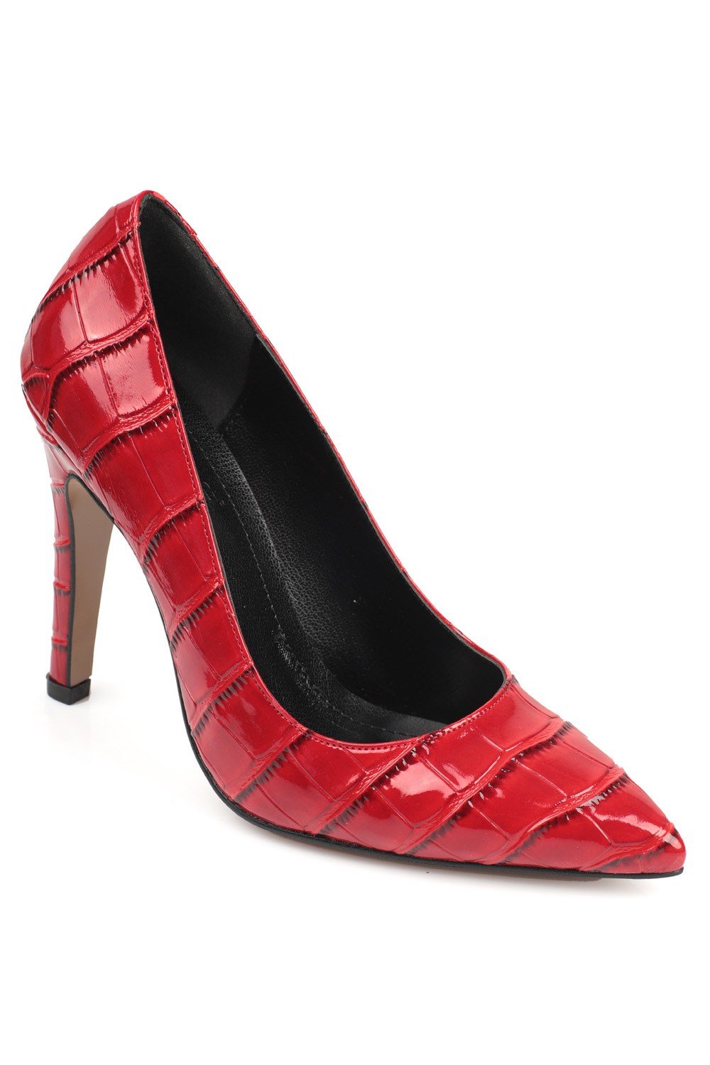 Capone Outfitters 664 Women Red Stiletto