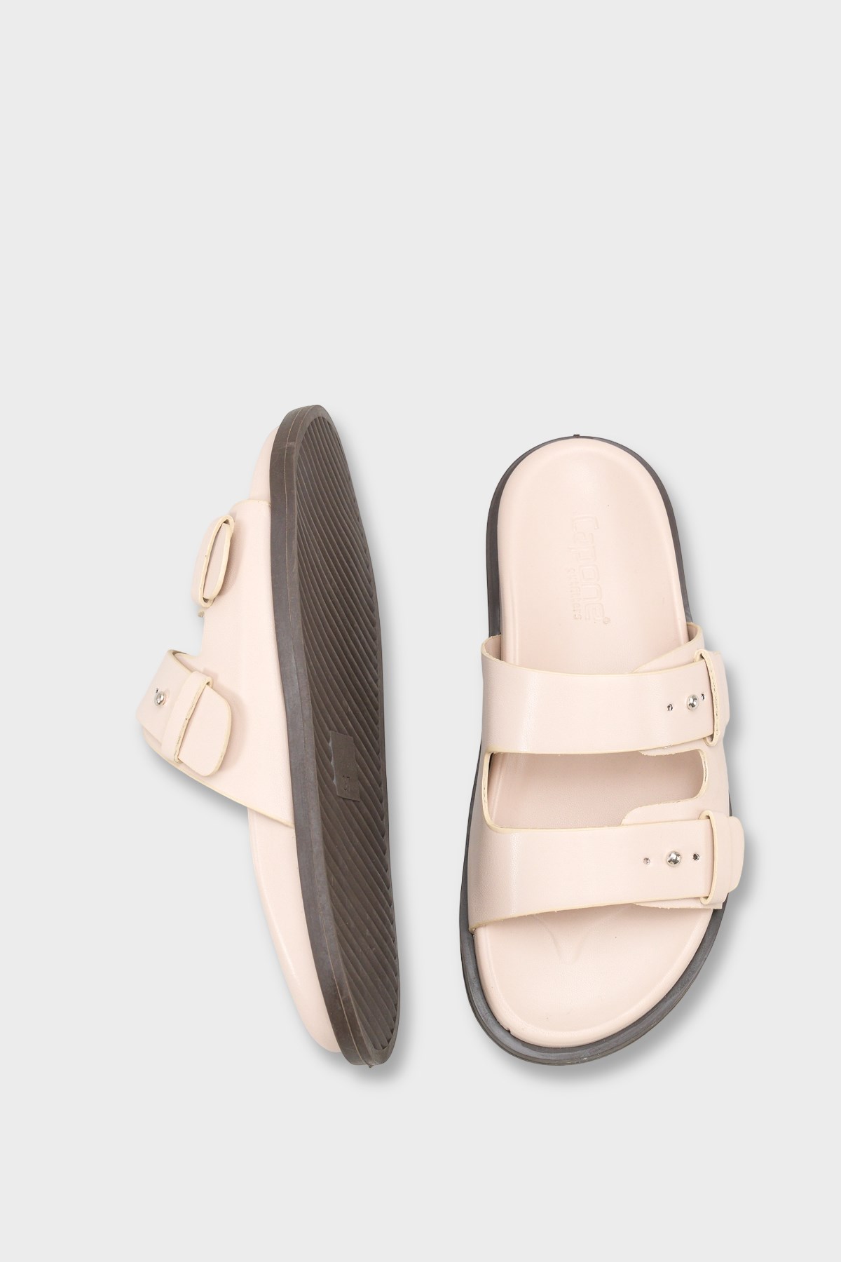 Capone Outfitters 6800 Women Beige Sandal