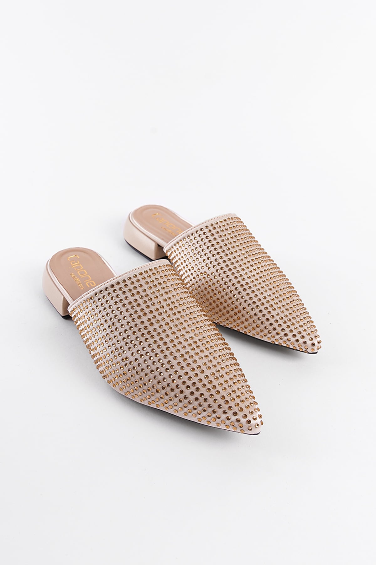 Capone Outfitters 726 Women Gold Sandal