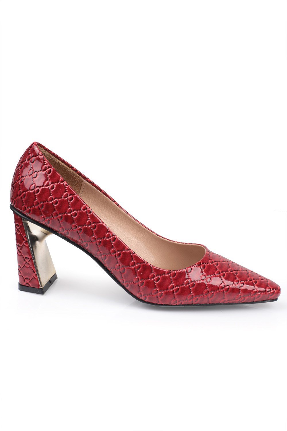 Capone Outfitters 7404 Women Red Heeled