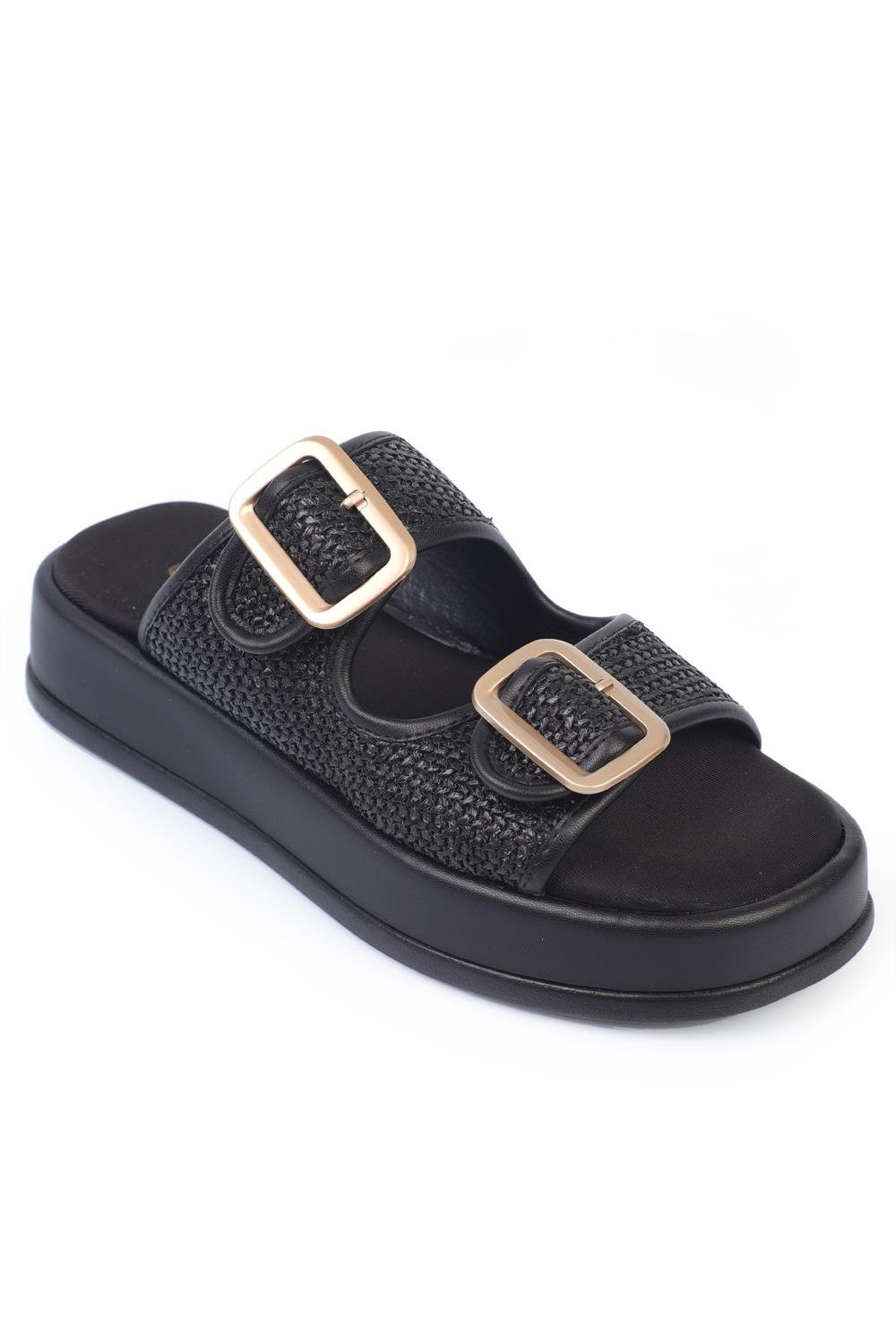 Capone Outfitters 783 Women Black Sandal