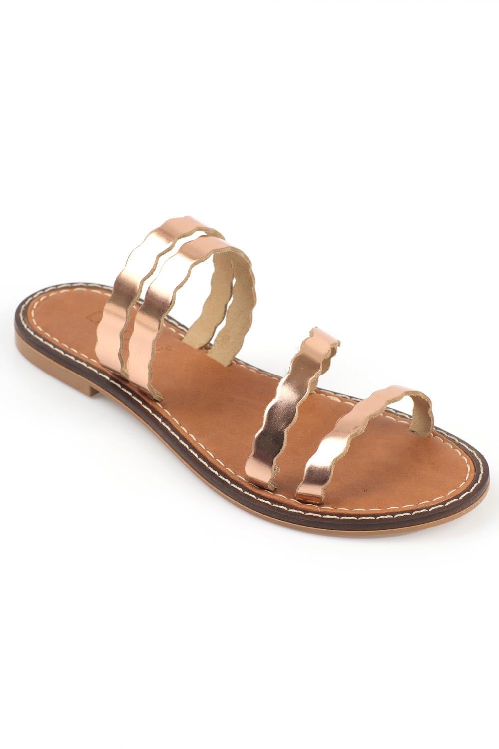 Capone Outfitters 849 Women Rose Sandal