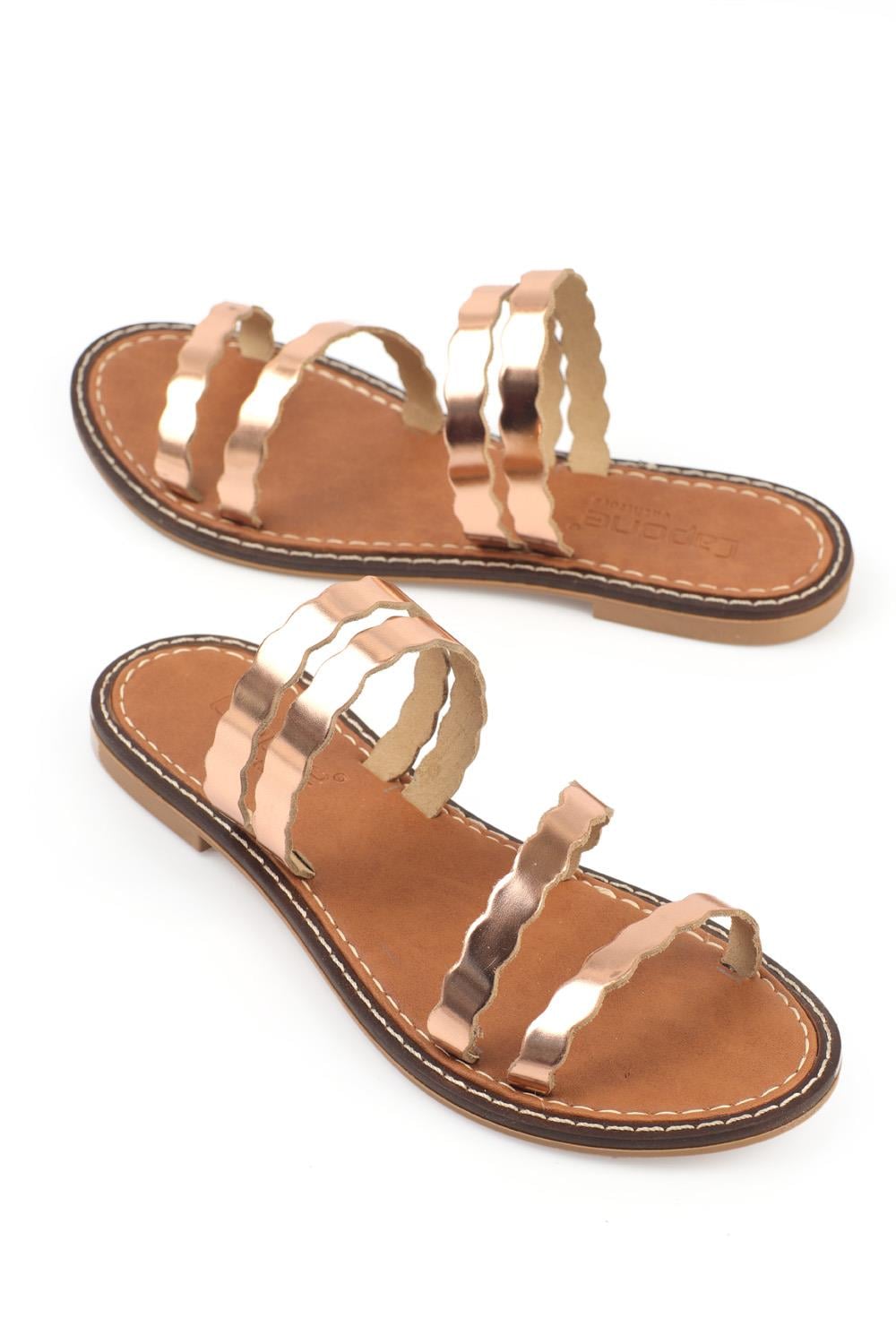 Capone Outfitters 849 Women Rose Sandal