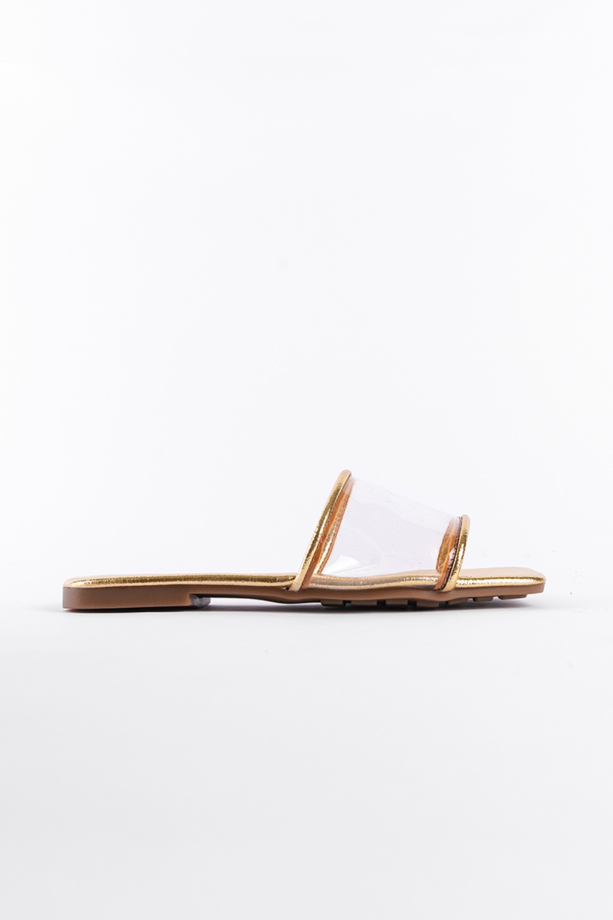 Capone Outfitters 8620 Women Gold Sandal