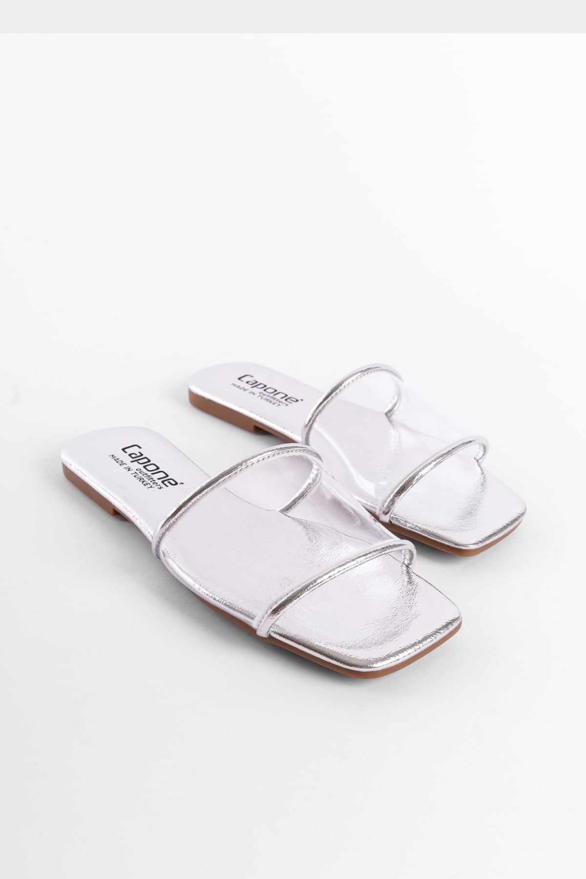Capone Outfitters 8620 Women Silver Sandal