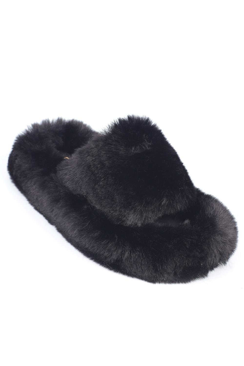 Capone Outfitters 8945 Women Black Slipper