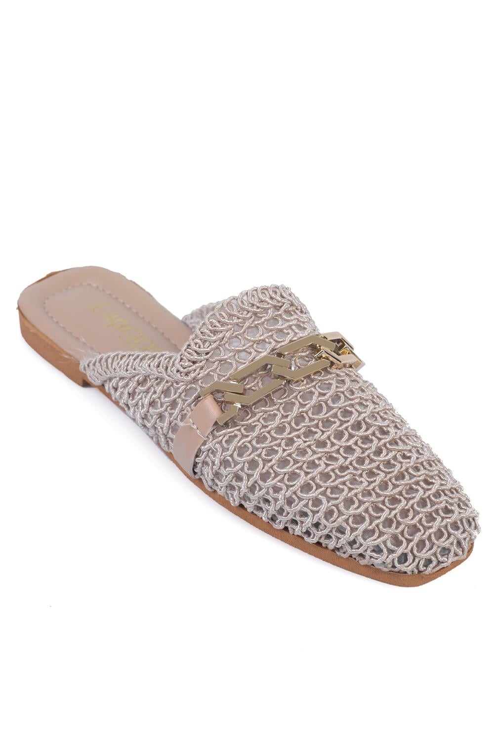 Capone Outfitters 980 Women Beige Sandal