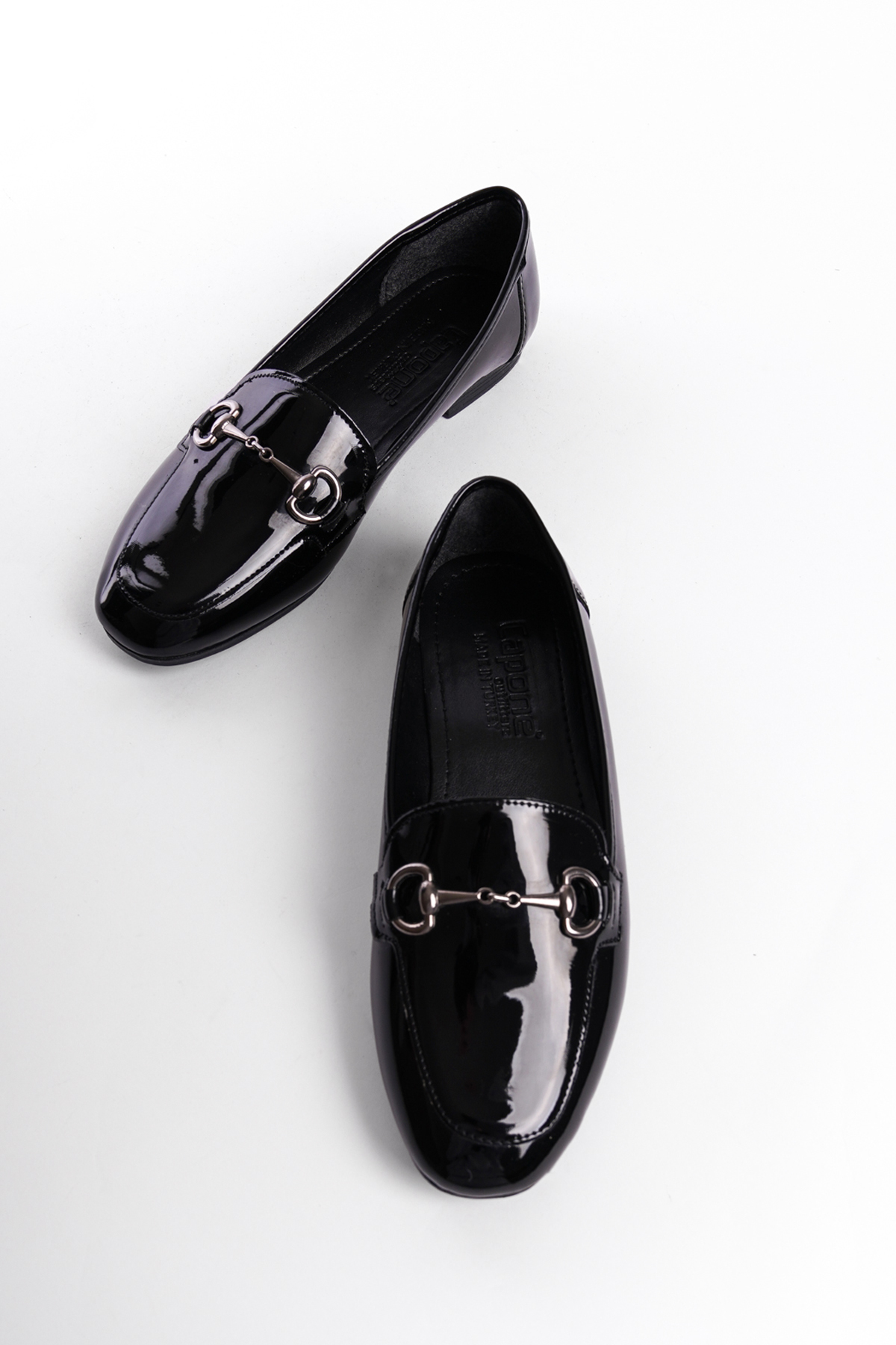 Capone Outfitters B22 Women Patent Black Ballerina