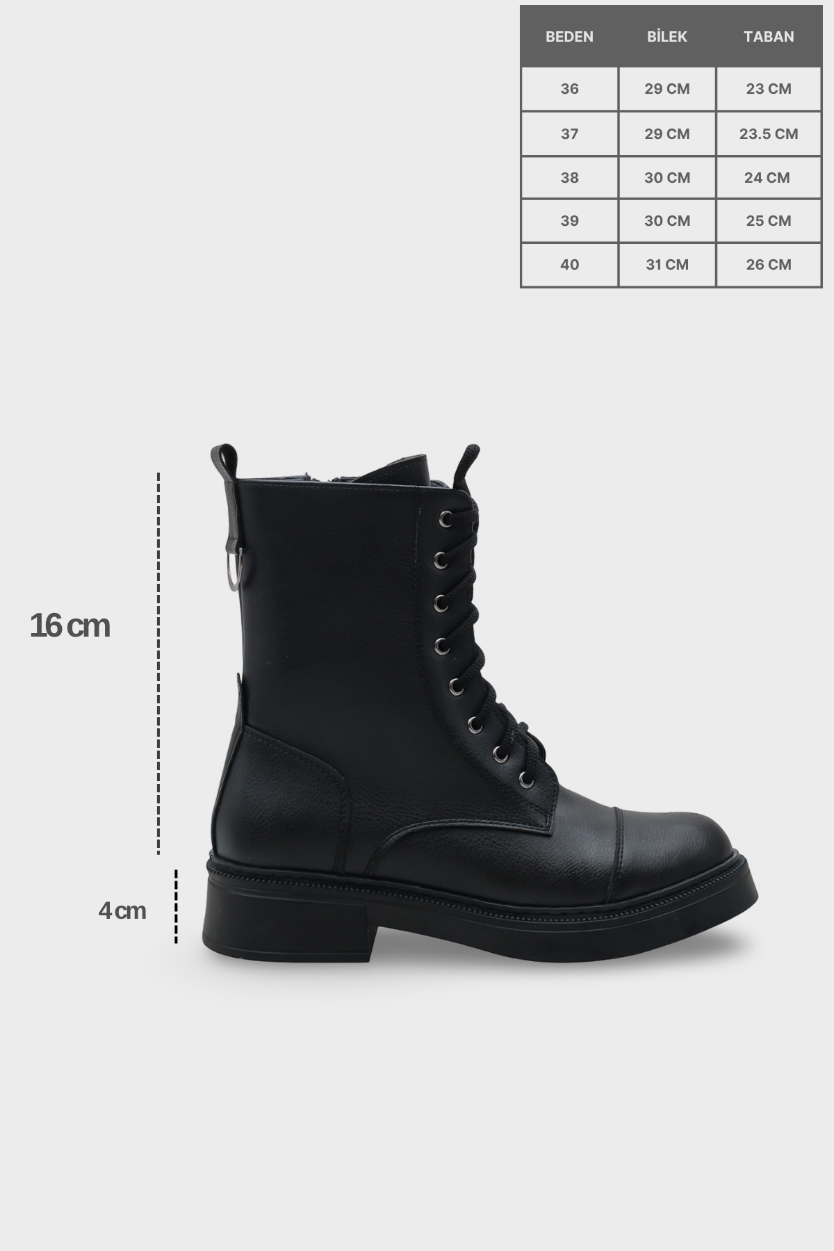 Capone Outfitters BTV01 Women Black Boot