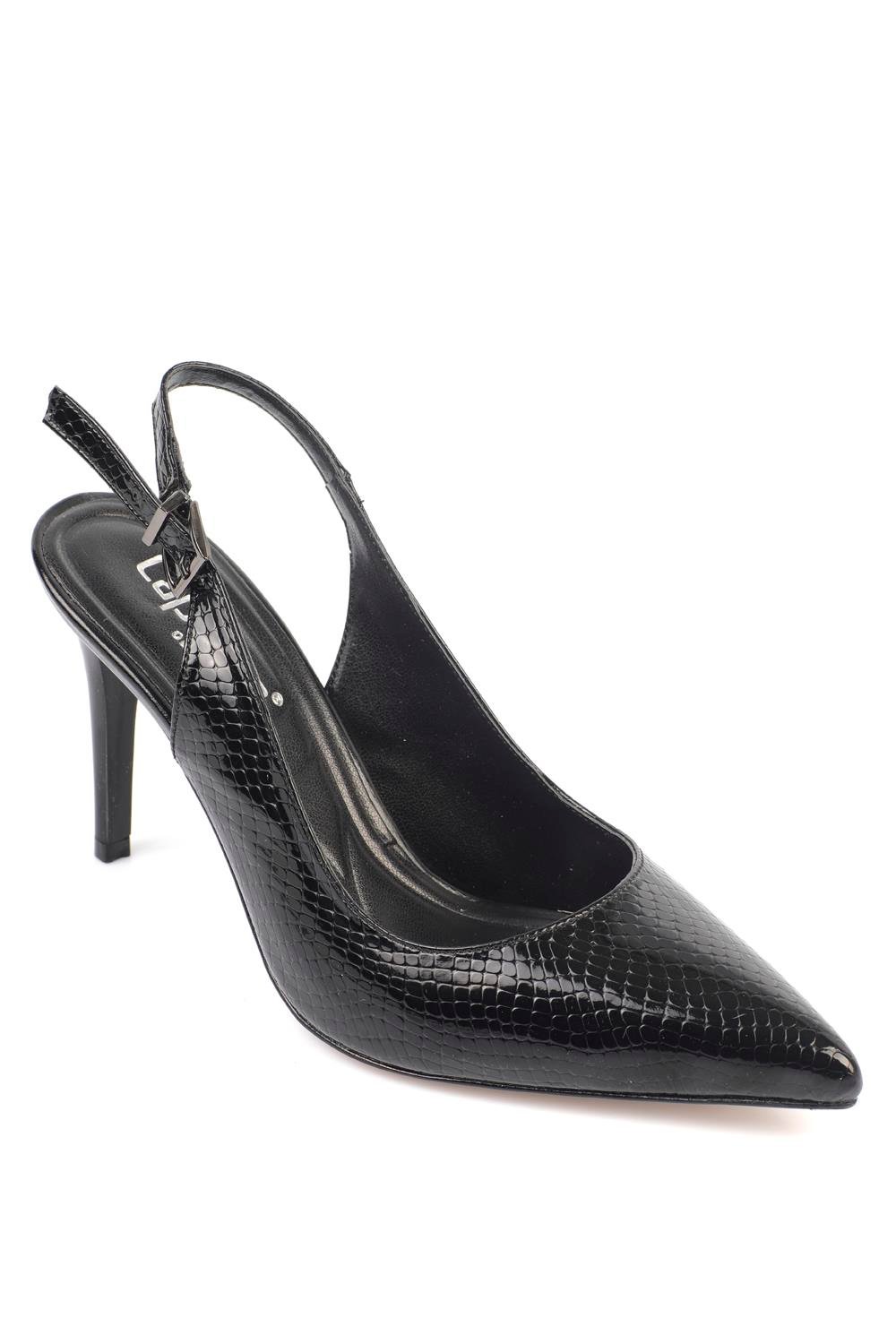 Capone Outfitters F102 Women Black Heeled
