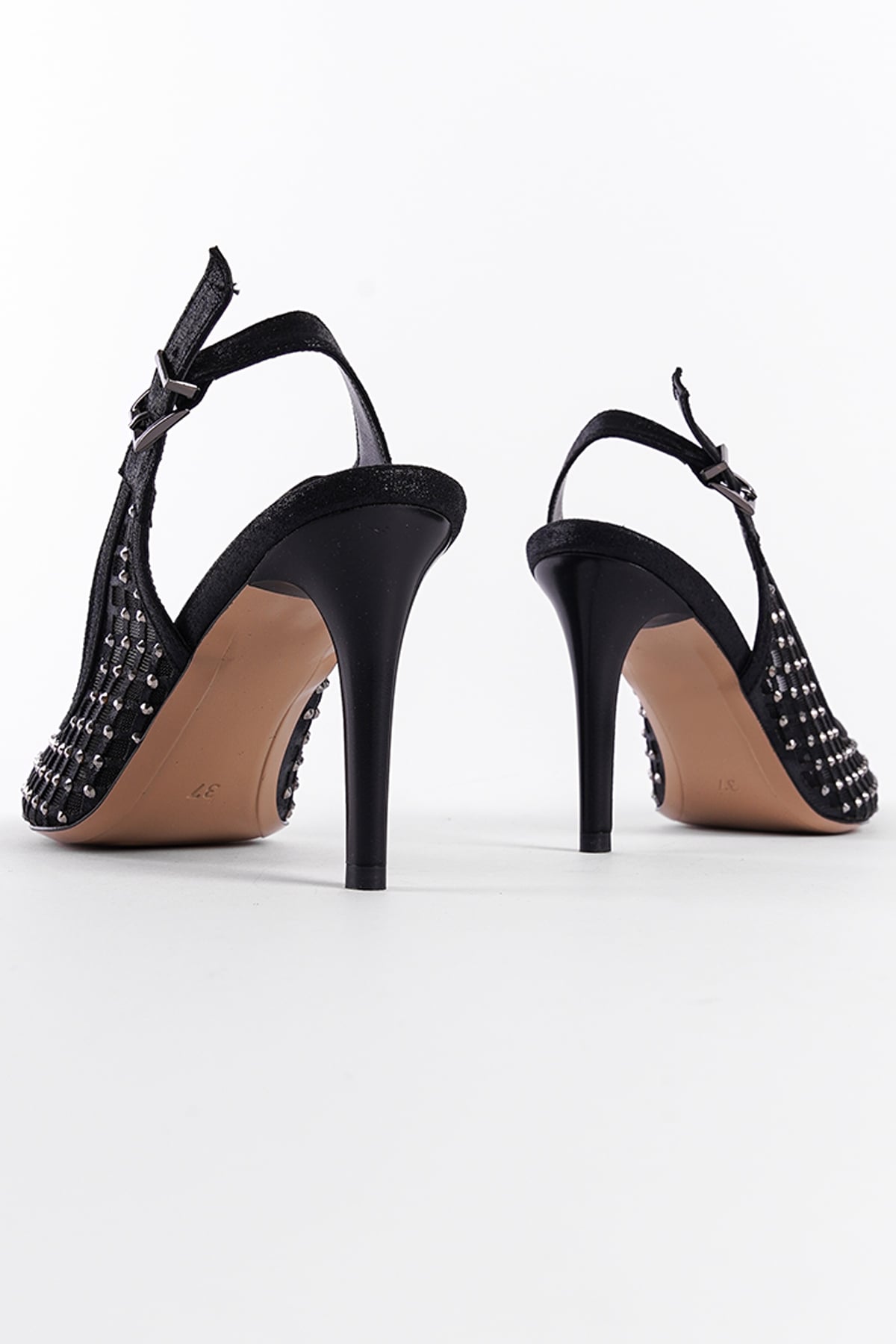 Capone Outfitters F605 Women Black Stiletto