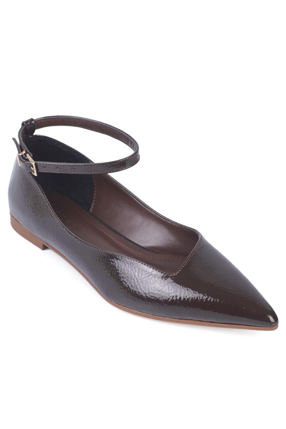 Capone Outfitters F93 Women Brown Ballerina
