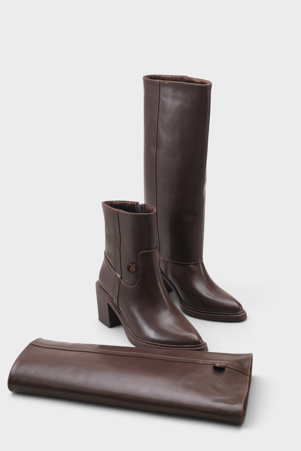Capone Outfitters K108 Women Brown Boot