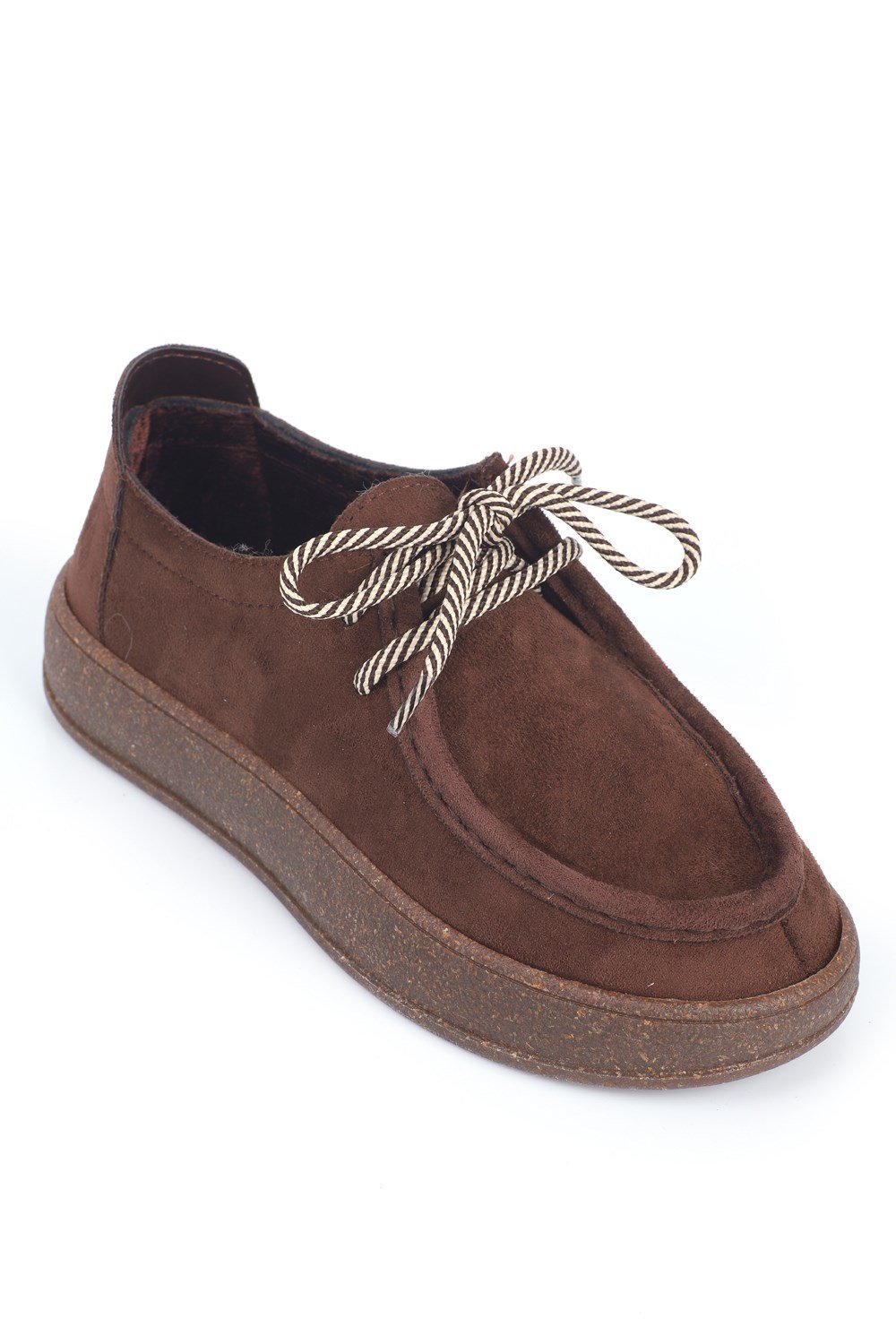 Capone Outfitters L206 Women Sued Brown Loafer