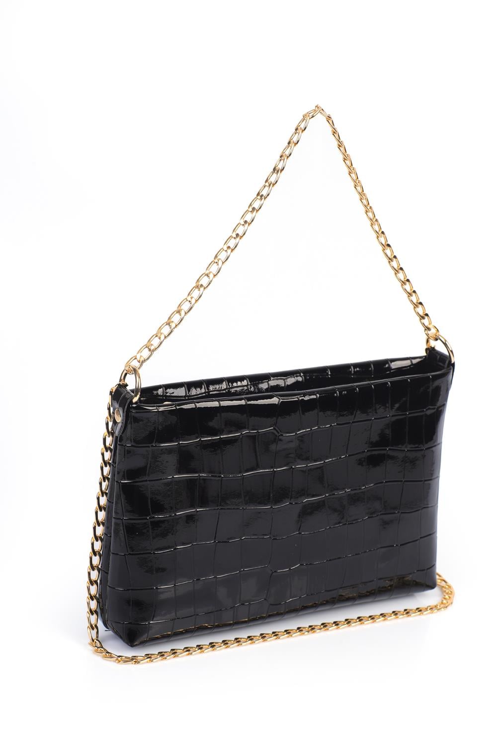 Capone Outfitters MAR01 Women Black Shoulder Bag