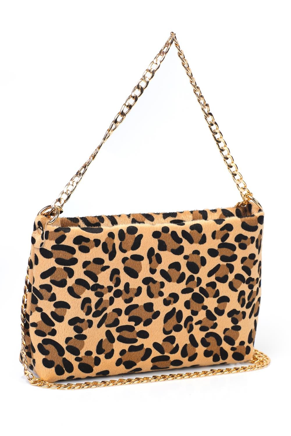 Capone Outfitters MAR01 Women Leopard Shoulder Bag