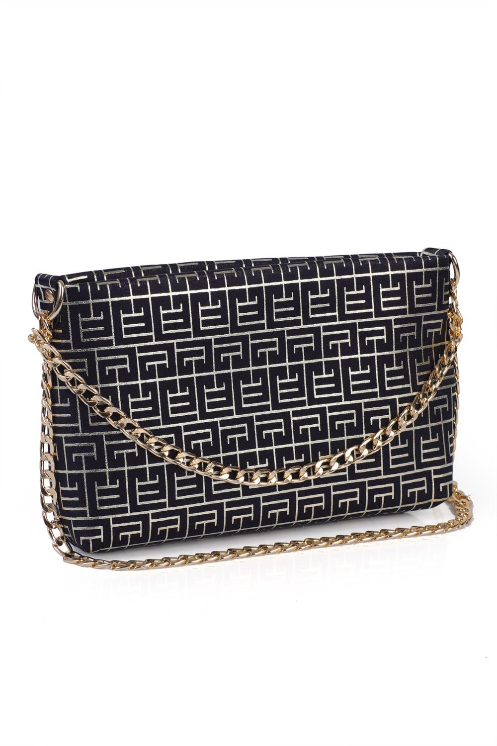 Capone Outfitters MAR01 Women Navy Blue Shoulder Bag