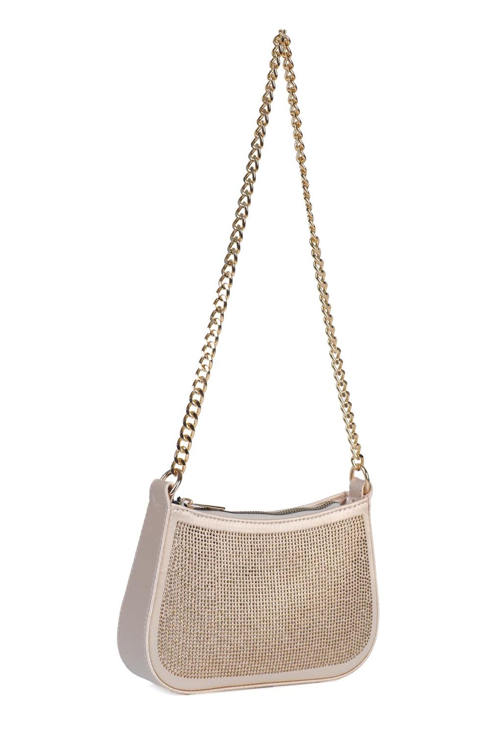 Capone Outfitters PDS01 Women Beige Hand Bag