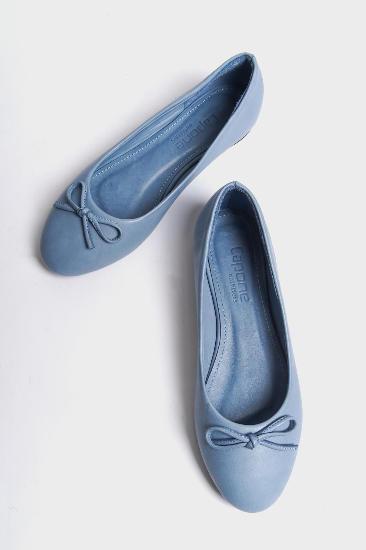 Capone Outfitters S01 Women Denim Blue Ballerina