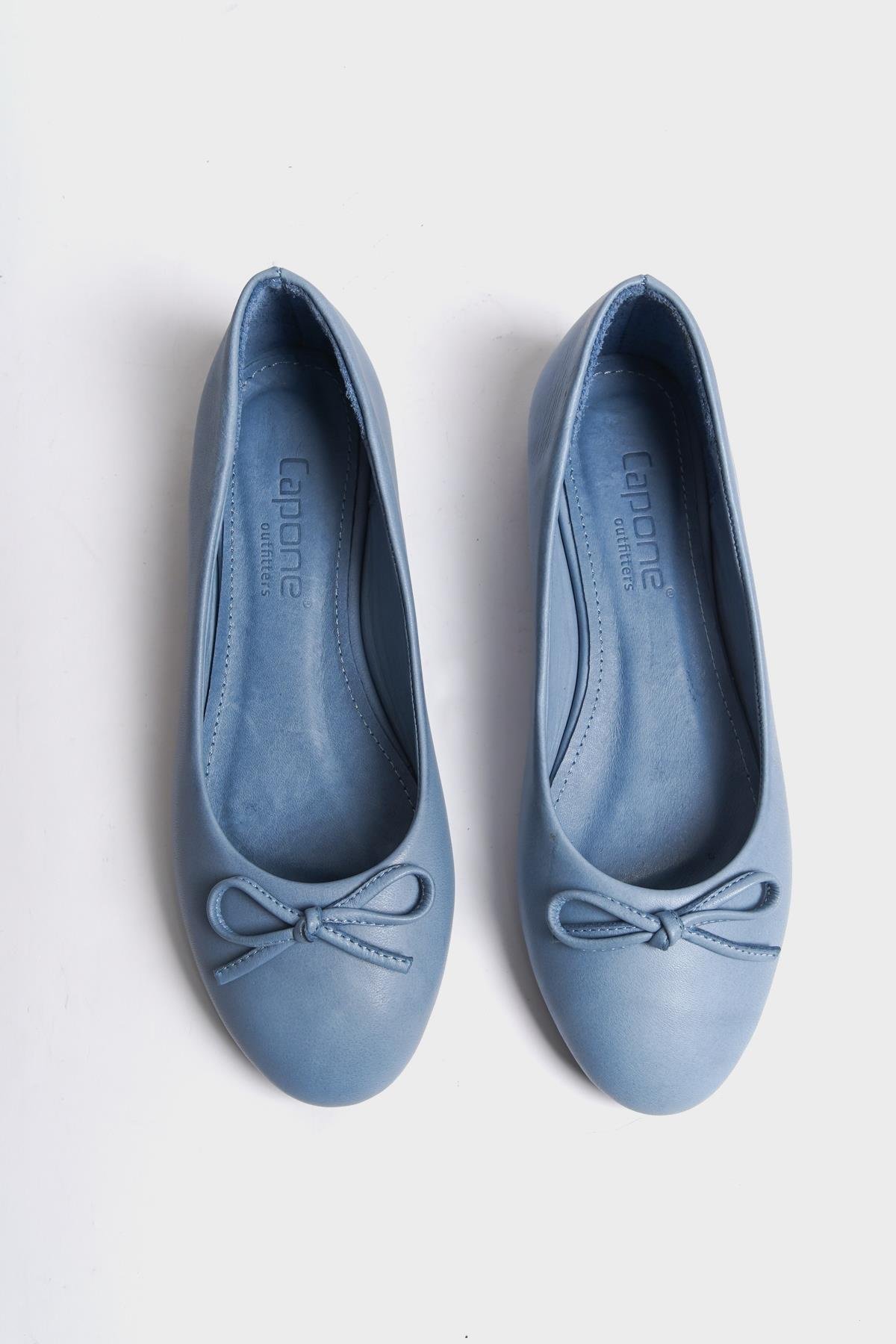 Capone Outfitters S01 Women Denim Blue Ballerina