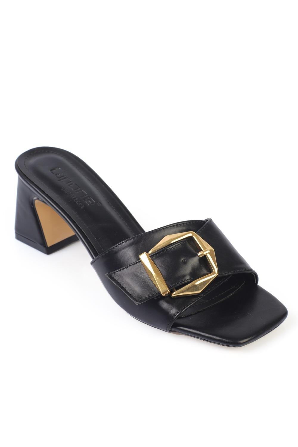 Capone Outfitters S303 Women Black Sandal