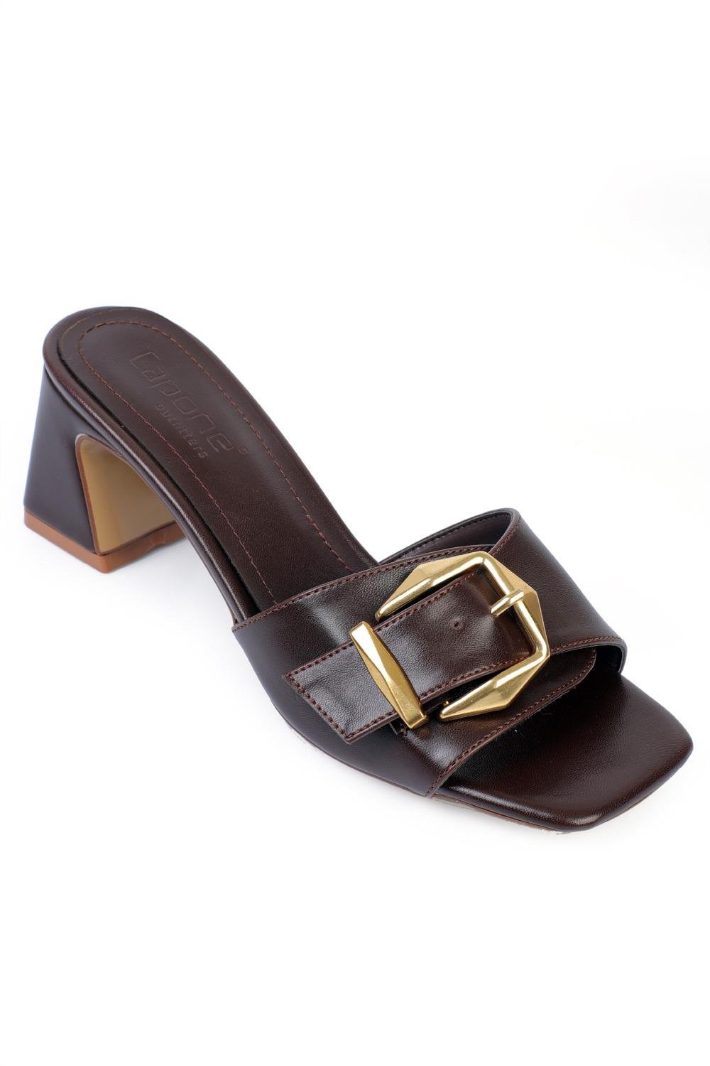 Capone Outfitters S303 Women Brown Sandal