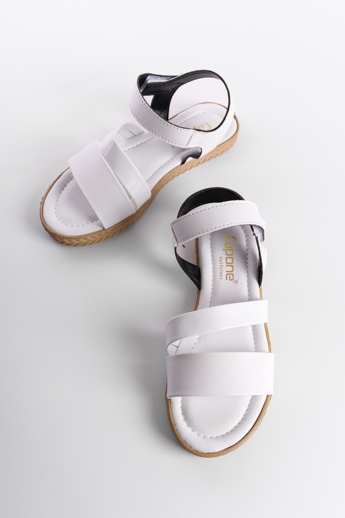 Capone Outfitters S502 Women White Sandal