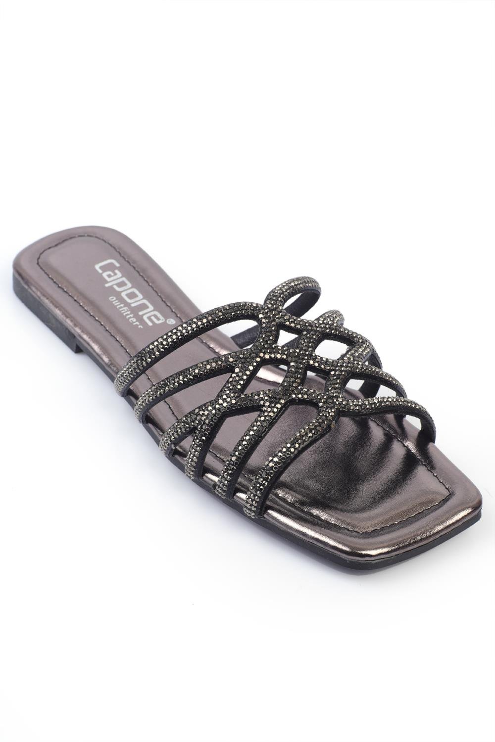 Capone Outfitters SH58 Women Platinum Sandal