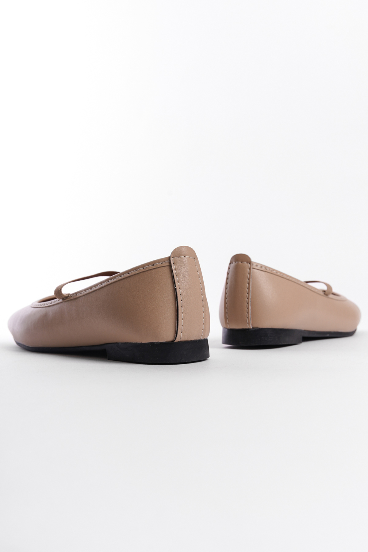Capone Outfitters SRR02 Women Beige Ballerina