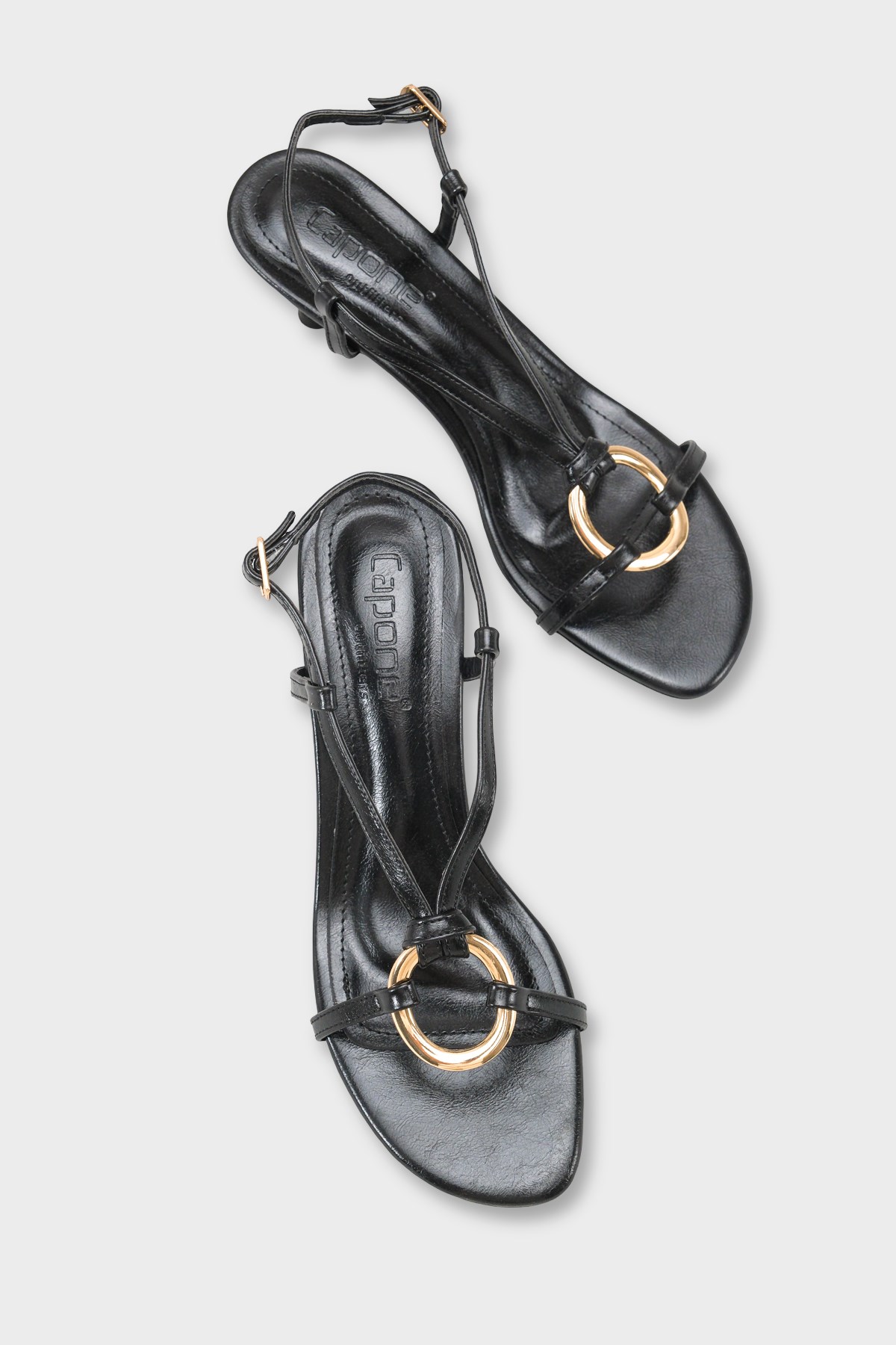 Capone Outfitters T109 Women Black Sandal