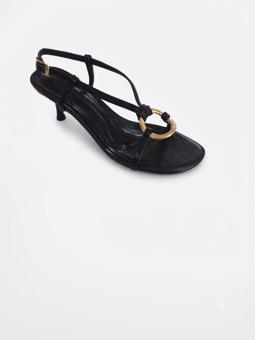 Capone Outfitters T109 Women Black Sandal