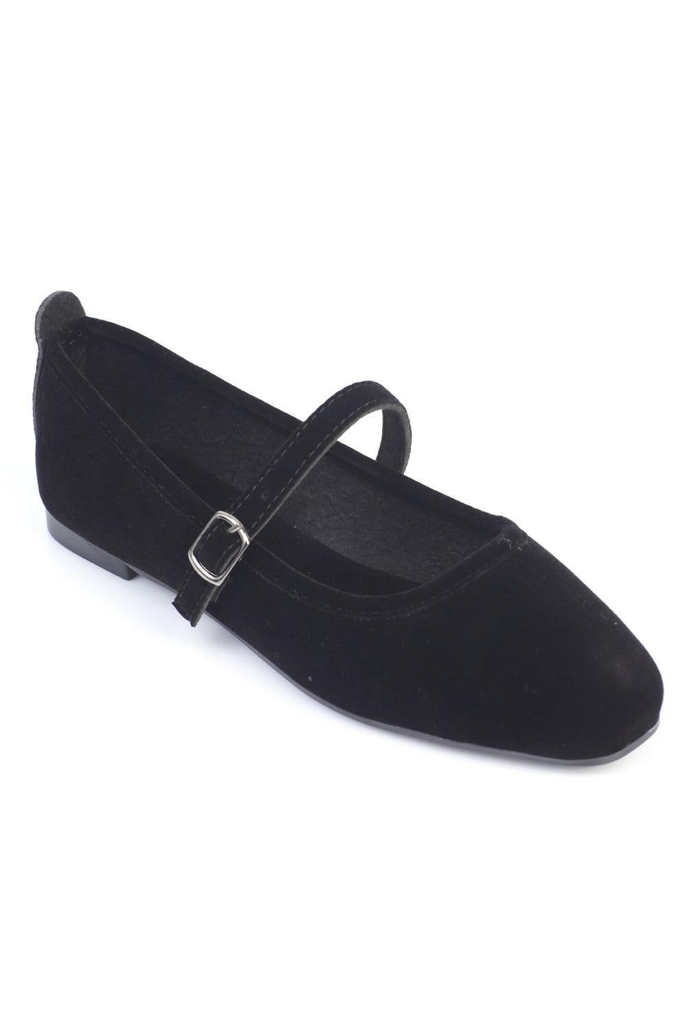 Capone Outfitters TK01 Women Black Ballerina