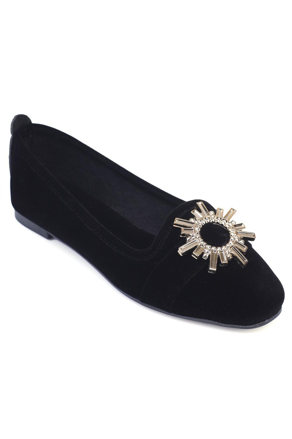 Capone Outfitters TK03 Women Black Ballerina