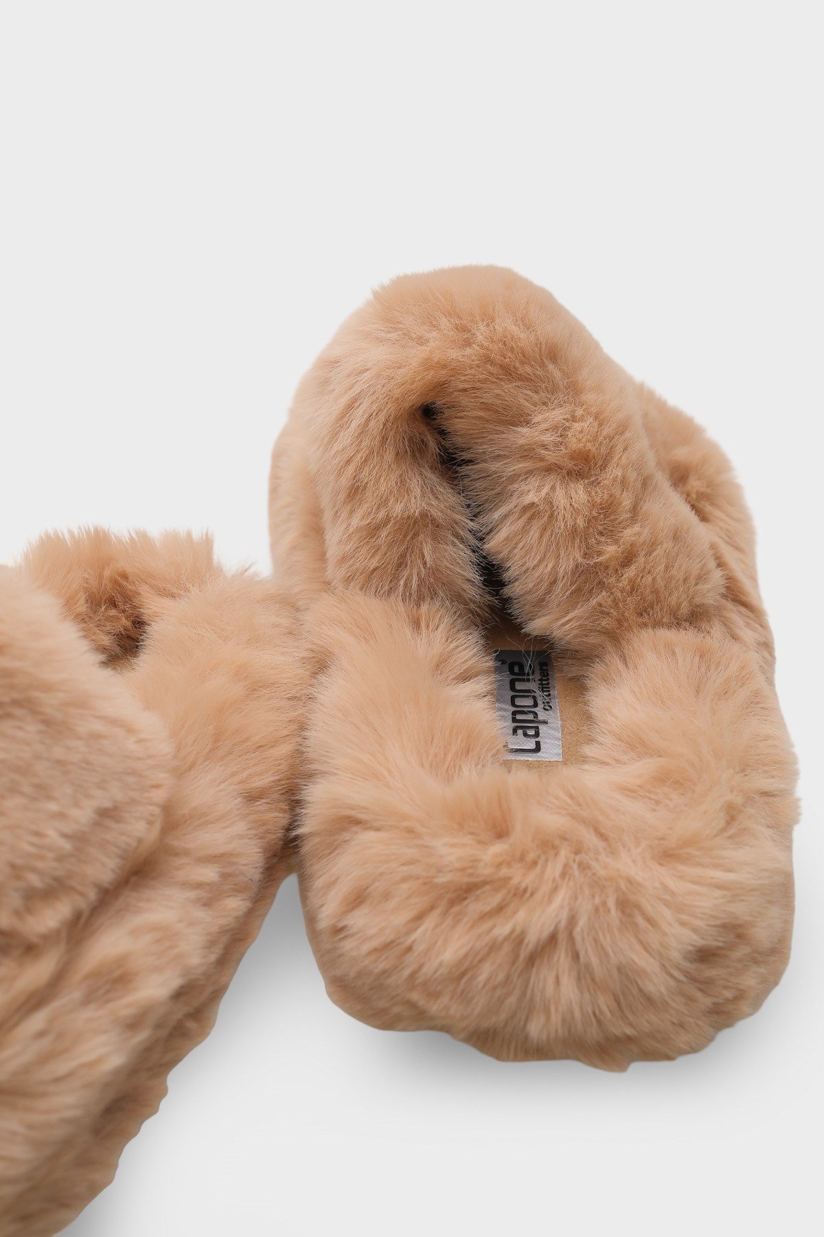 Capone Outfitters Women Mink Plush Wool Lined Indoor Slippers