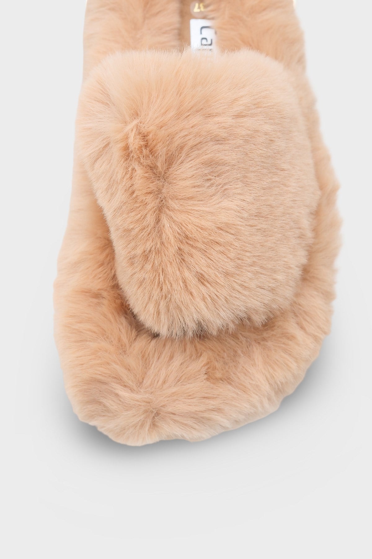 Capone Outfitters Women Mink Plush Wool Lined Indoor Slippers