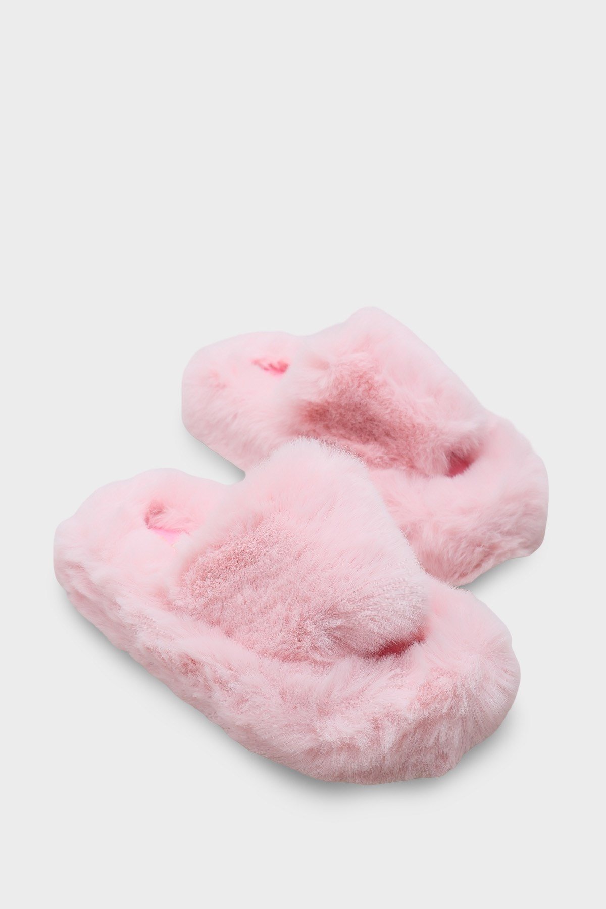 Capone Outfitters Women Powder Plush Wool Lined Indoor Slippers
