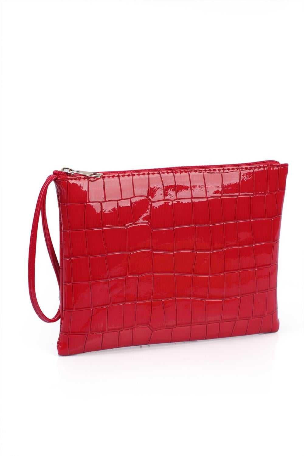 Capone Paris Mini Women Red Clutch Bag