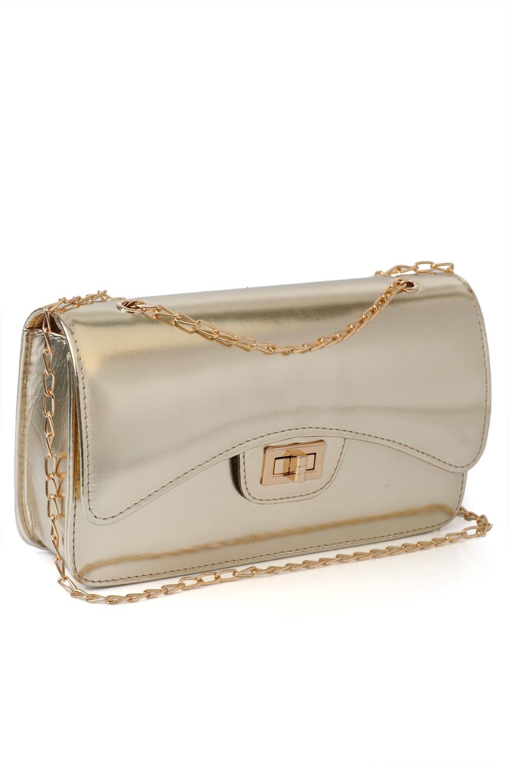 Capone Parma Women Gold Shoulder Bag